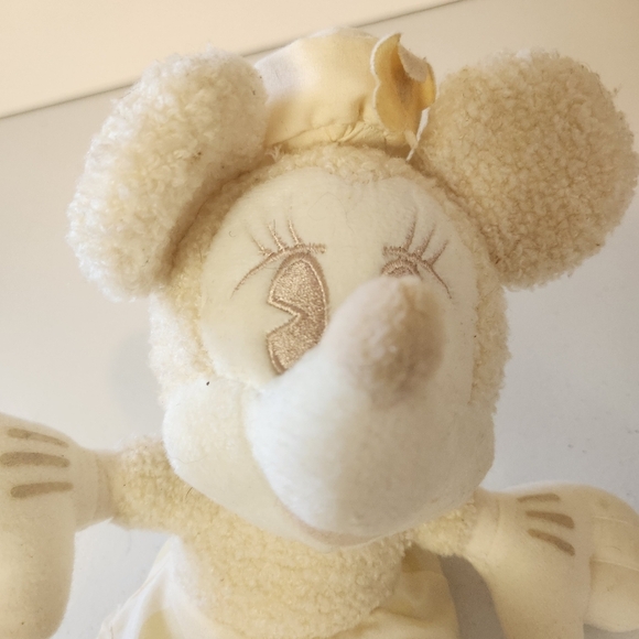 Vintage Minnie Mouse D0202B Disney SEGA 1999 Plush 7" Stuffed Animal Toy Japan - Picture 3 of 9